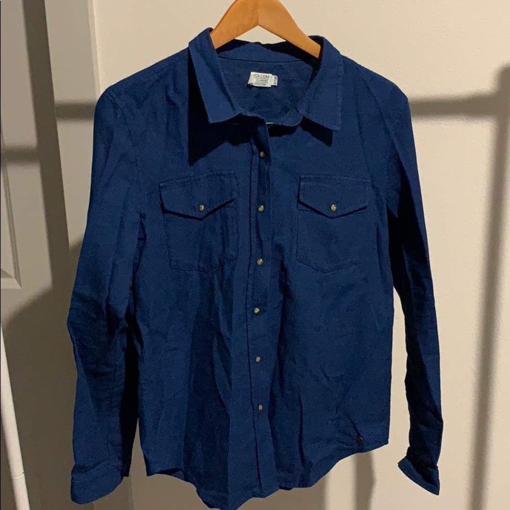 Volcom button down shirt